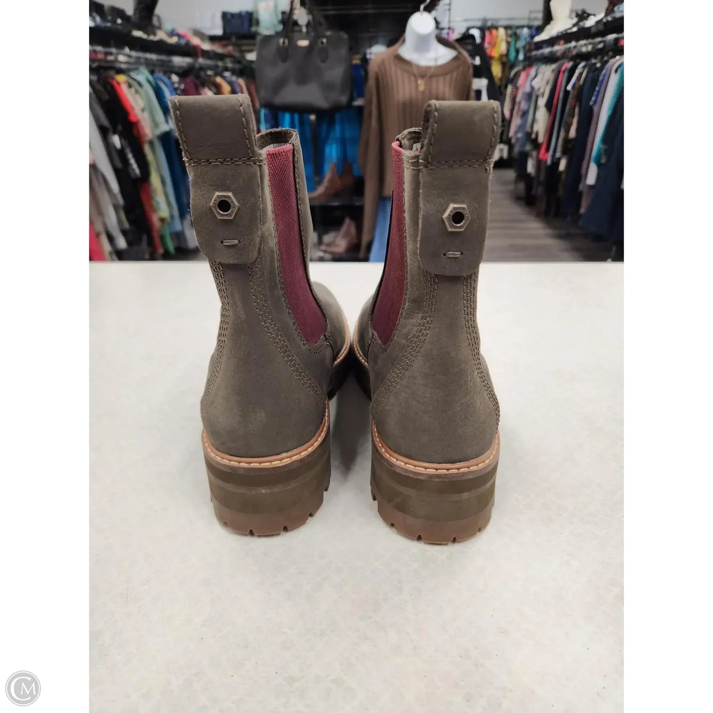 Boots Combat By Timberland In Green, Size: 9