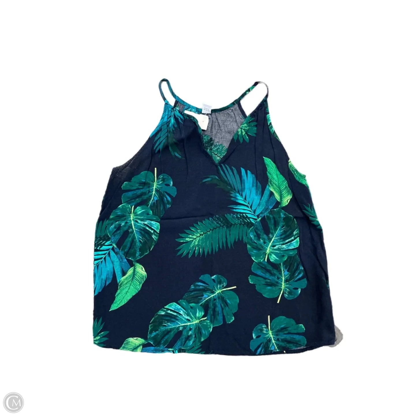 Tank Top By Old Navy In Tropical Print, Size: S