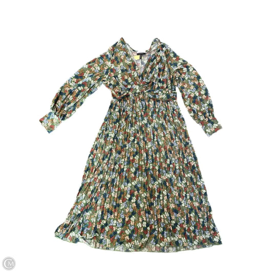 Dress Casual Maxi By Eloquii In Floral Print, Size: 22