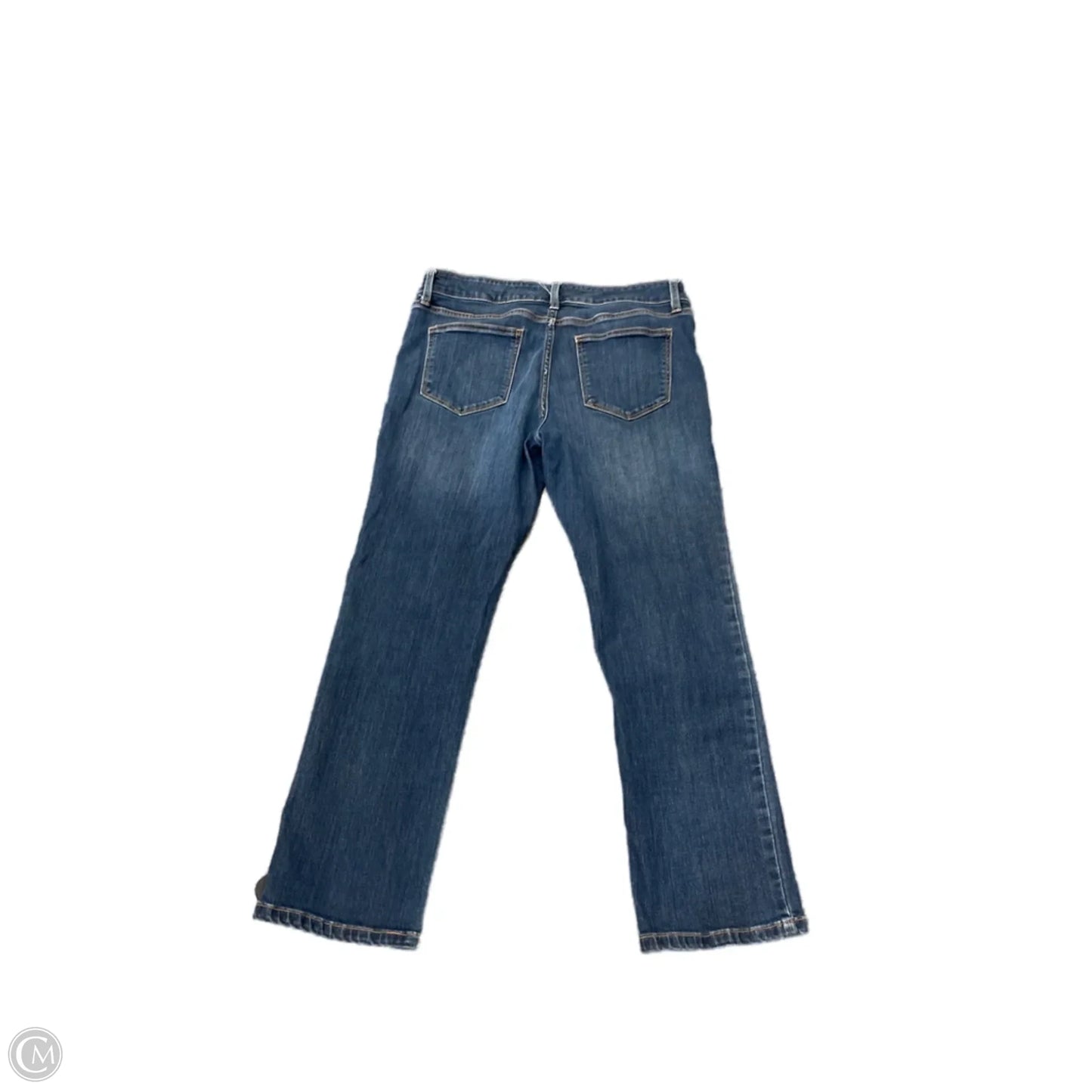 Jeans Straight By St Johns Bay In Blue Denim, Size: 6p