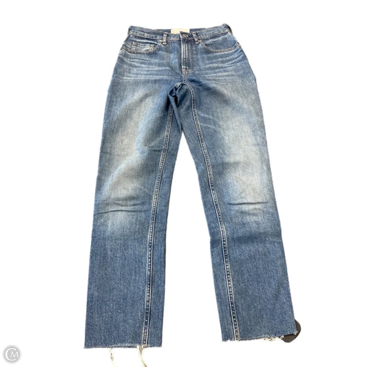 Jeans Straight By Everlane In Blue Denim, Size: 0