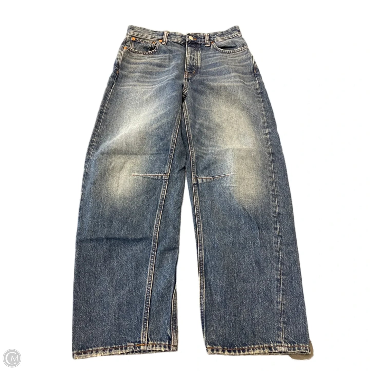 Jeans Wide Leg By Madewell In Blue Denim, Size: 0