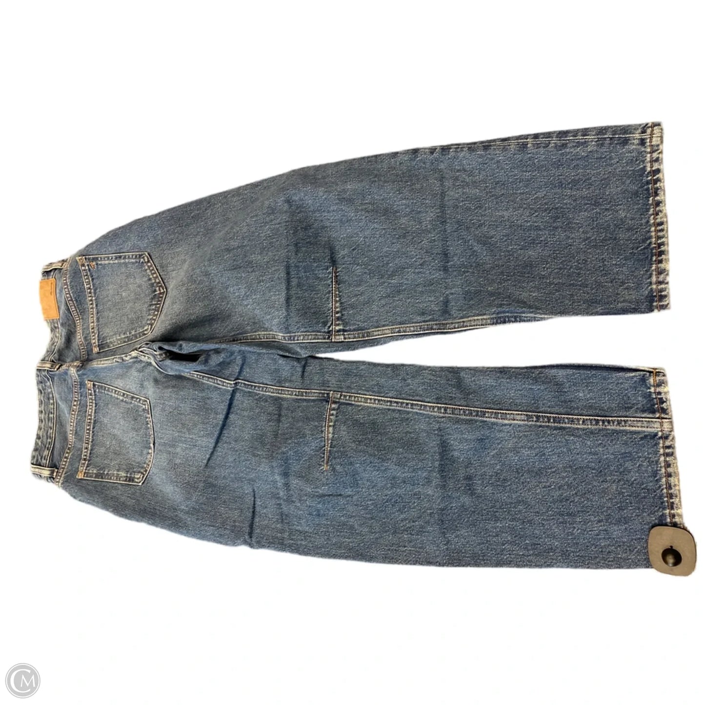 Jeans Wide Leg By Madewell In Blue Denim, Size: 0