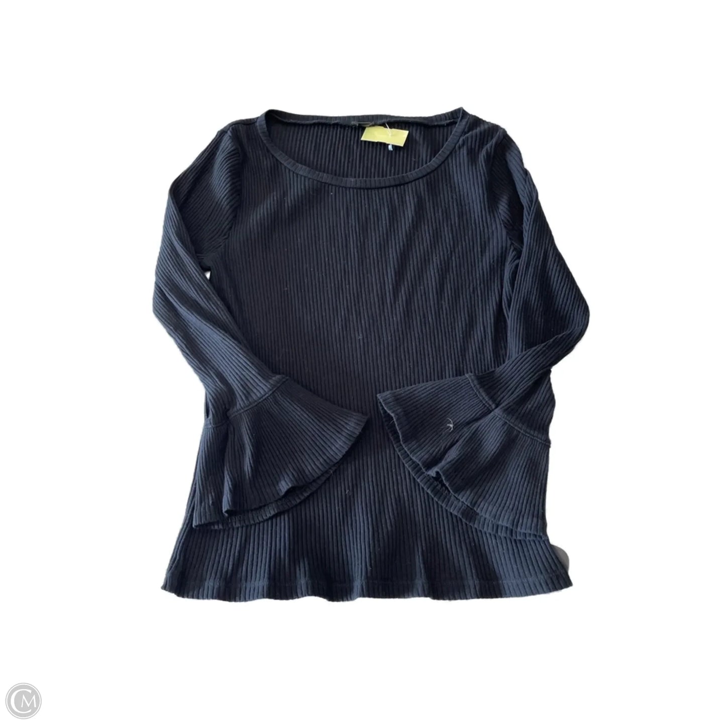 Top Long Sleeve Basic By J. Crew In Black, Size: L