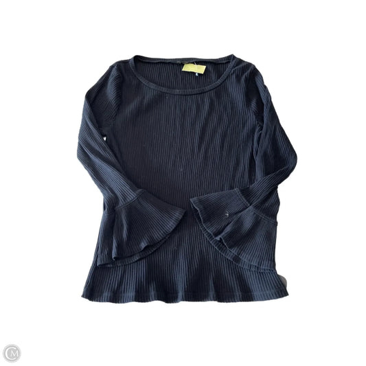 Top Long Sleeve Basic By J. Crew In Black, Size: L