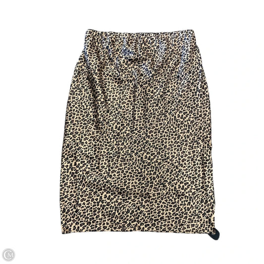 Skirt Midi By Ingrid & Isabel In Animal Print, Size: Xxl