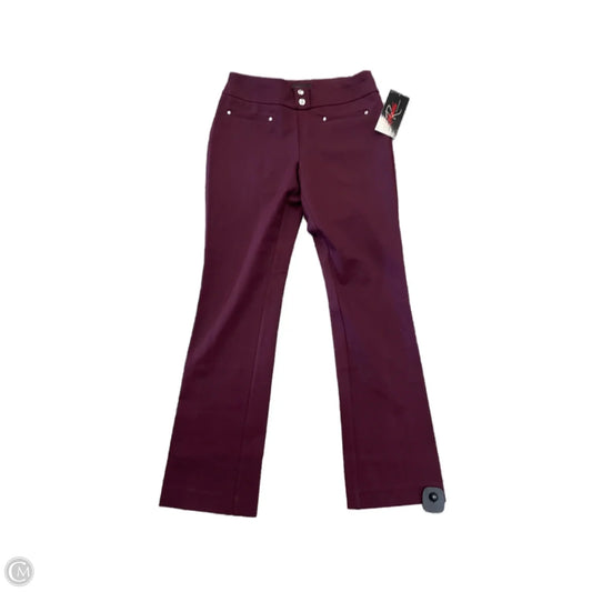 Pants Dress By Clothes Mentor In Maroon, Size: 8