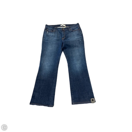 Jeans Boot Cut By Levis In Blue Denim, Size: 14