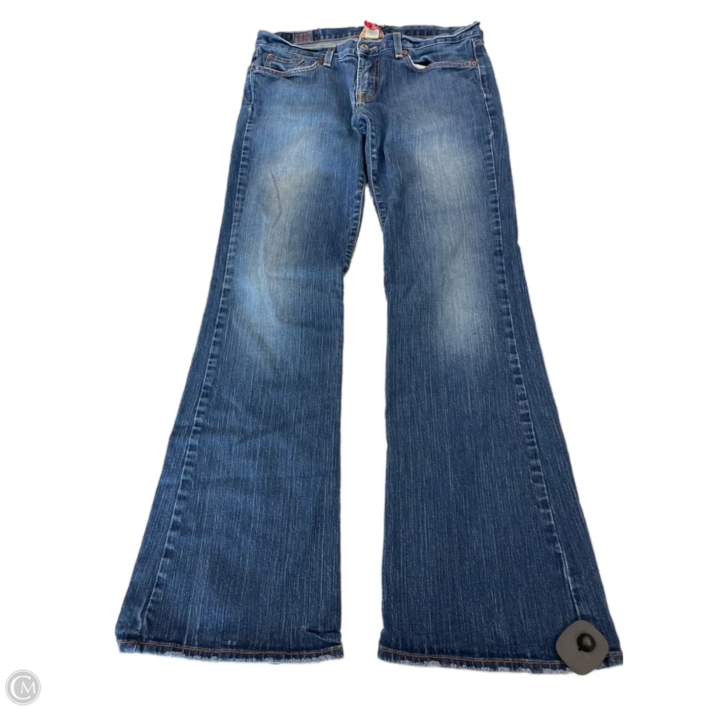 Jeans Boot Cut By Lucky Brand In Blue Denim, Size: 10