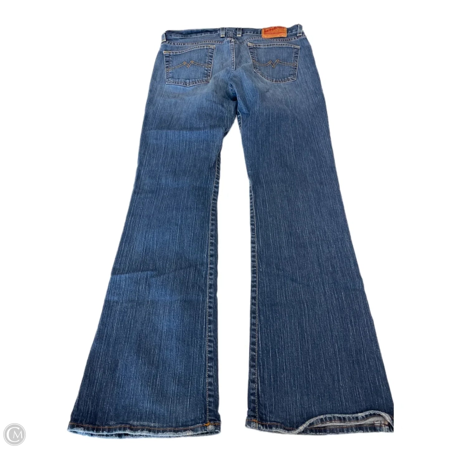 Jeans Boot Cut By Lucky Brand In Blue Denim, Size: 10