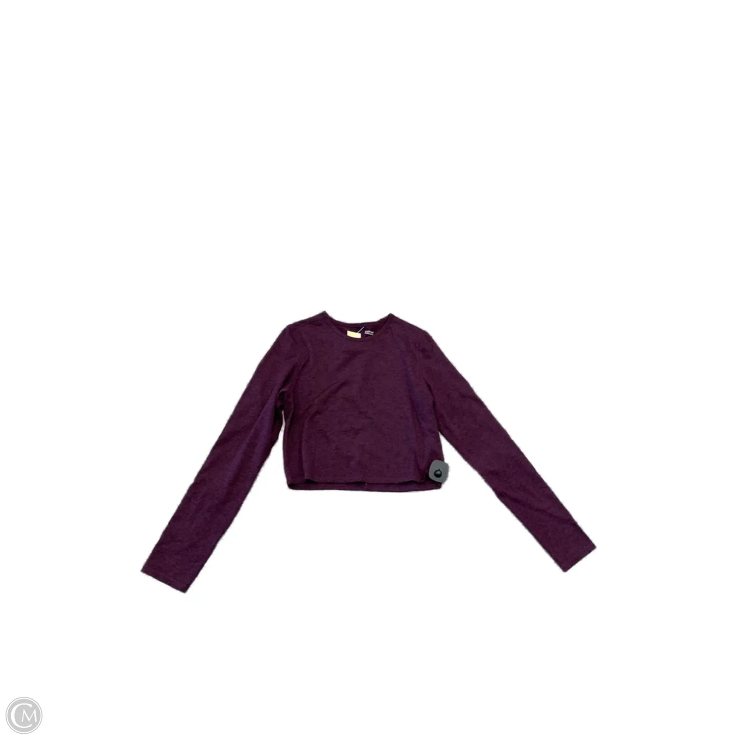 Top Long Sleeve Basic By Clothes Mentor In Purple, Size: M