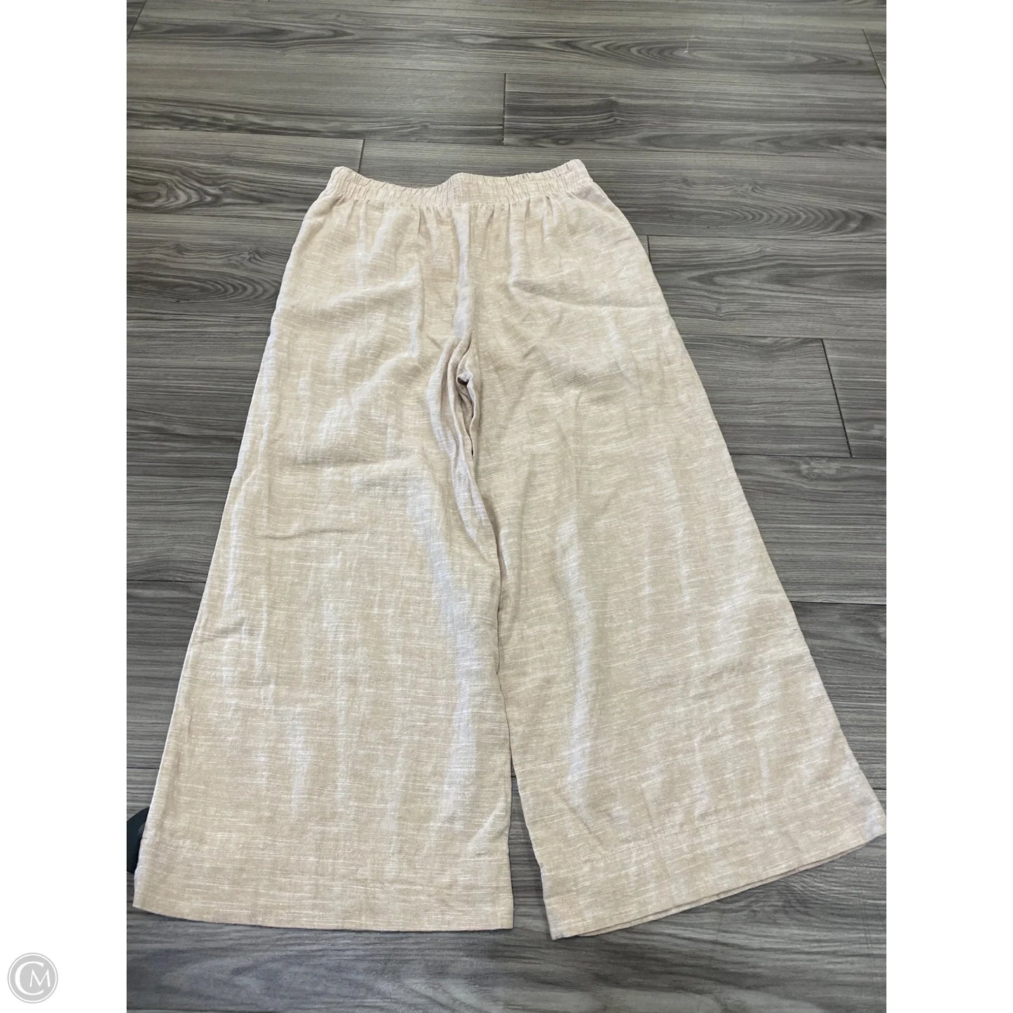 Pants Linen By Ella Moss In Cream, Size: S