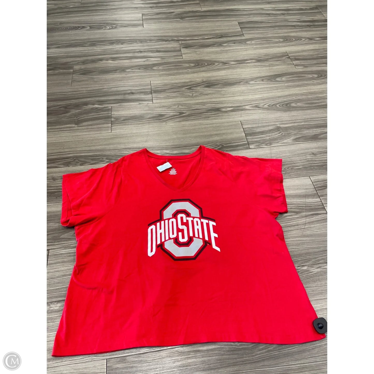 Top Short Sleeve By Clothes Mentor In Red, Size: 4x