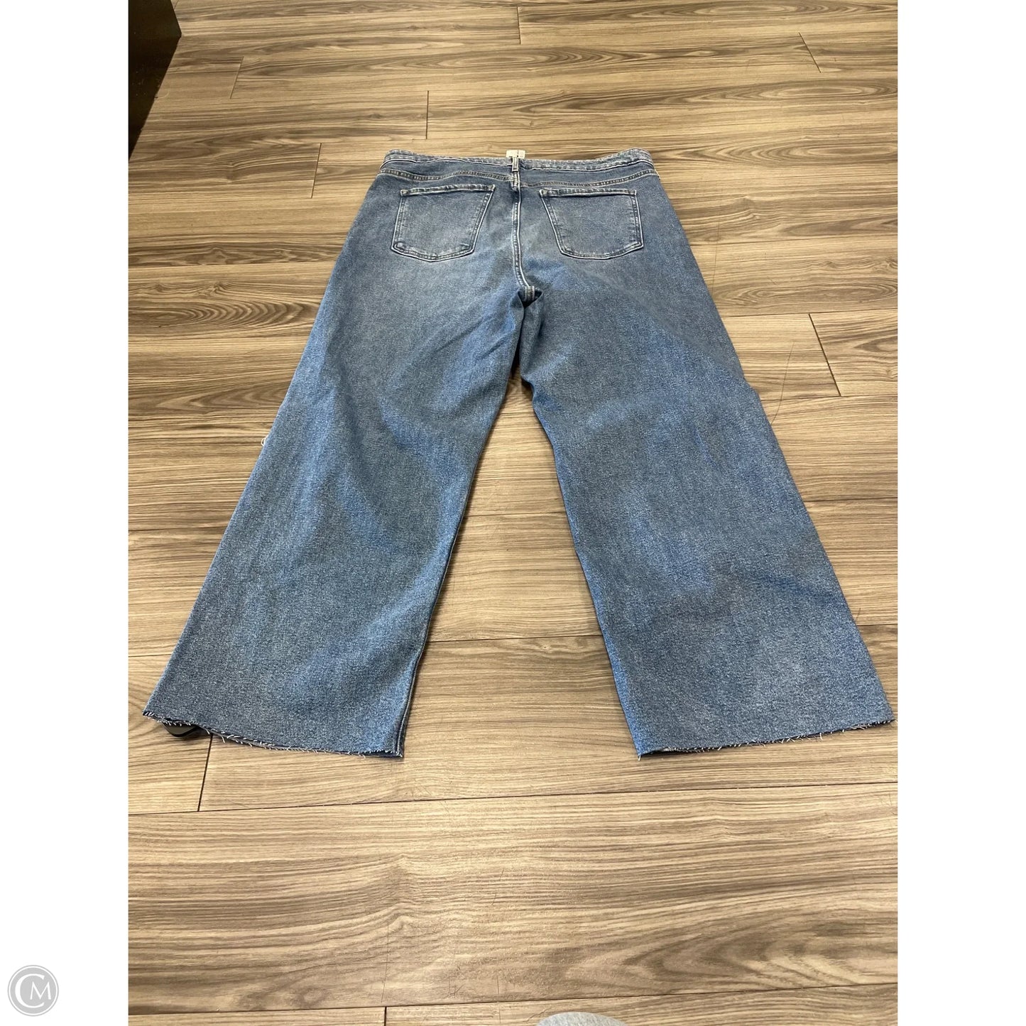Jeans Wide Leg By Old Navy In Blue Denim, Size: 20