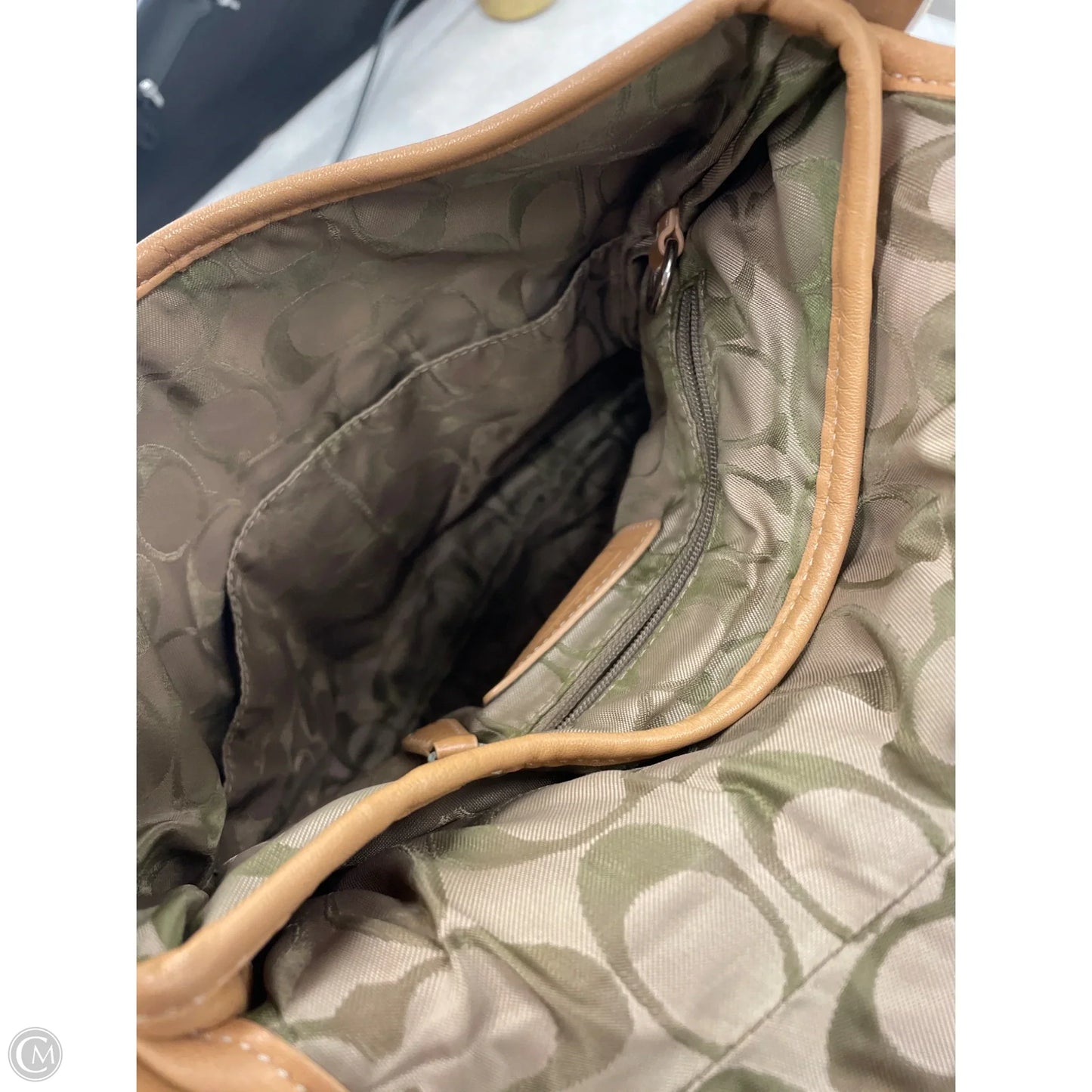 Handbag Designer By Coach, Size: Medium