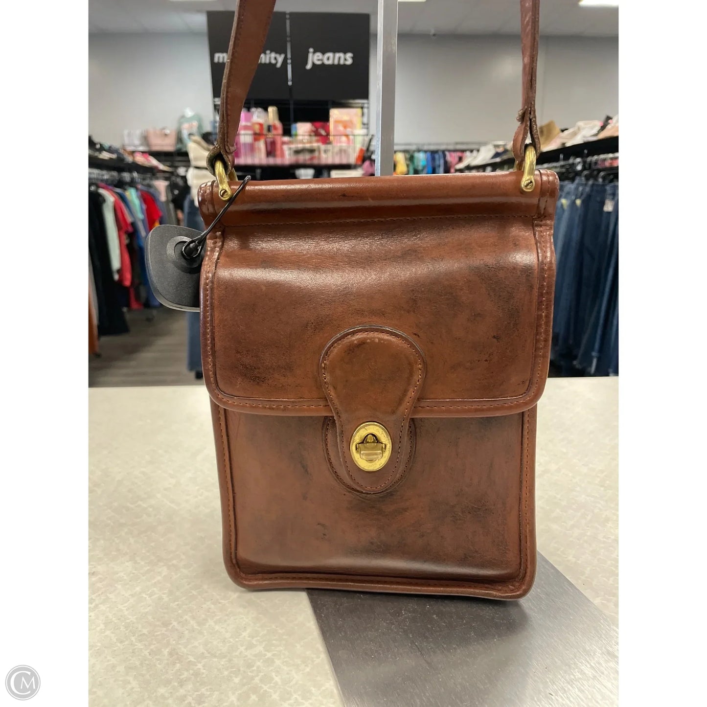 Crossbody Designer By Coach, Size: Medium