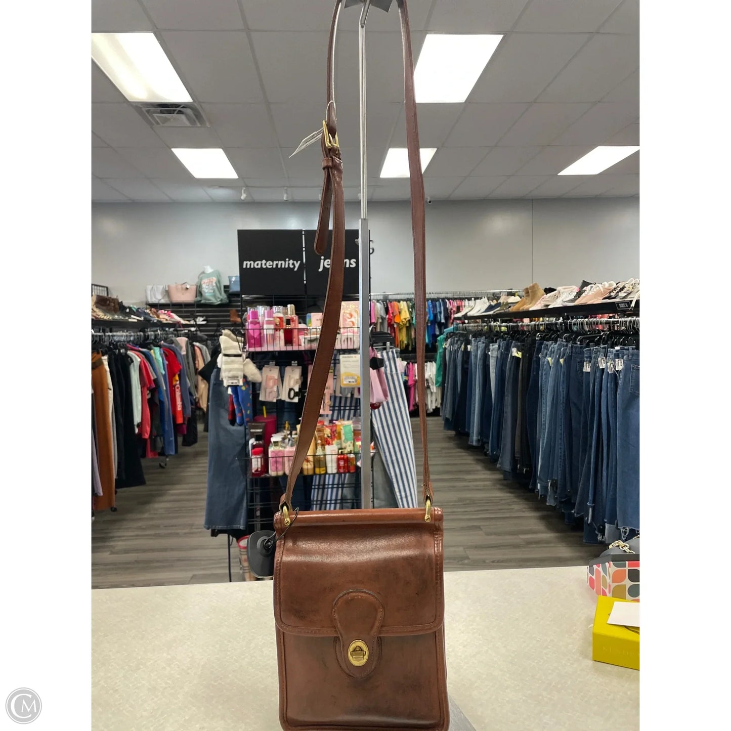 Crossbody Designer By Coach, Size: Medium