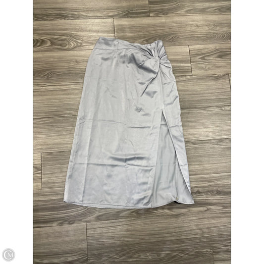 Skirt Midi By Abercrombie And Fitch In Grey, Size: M