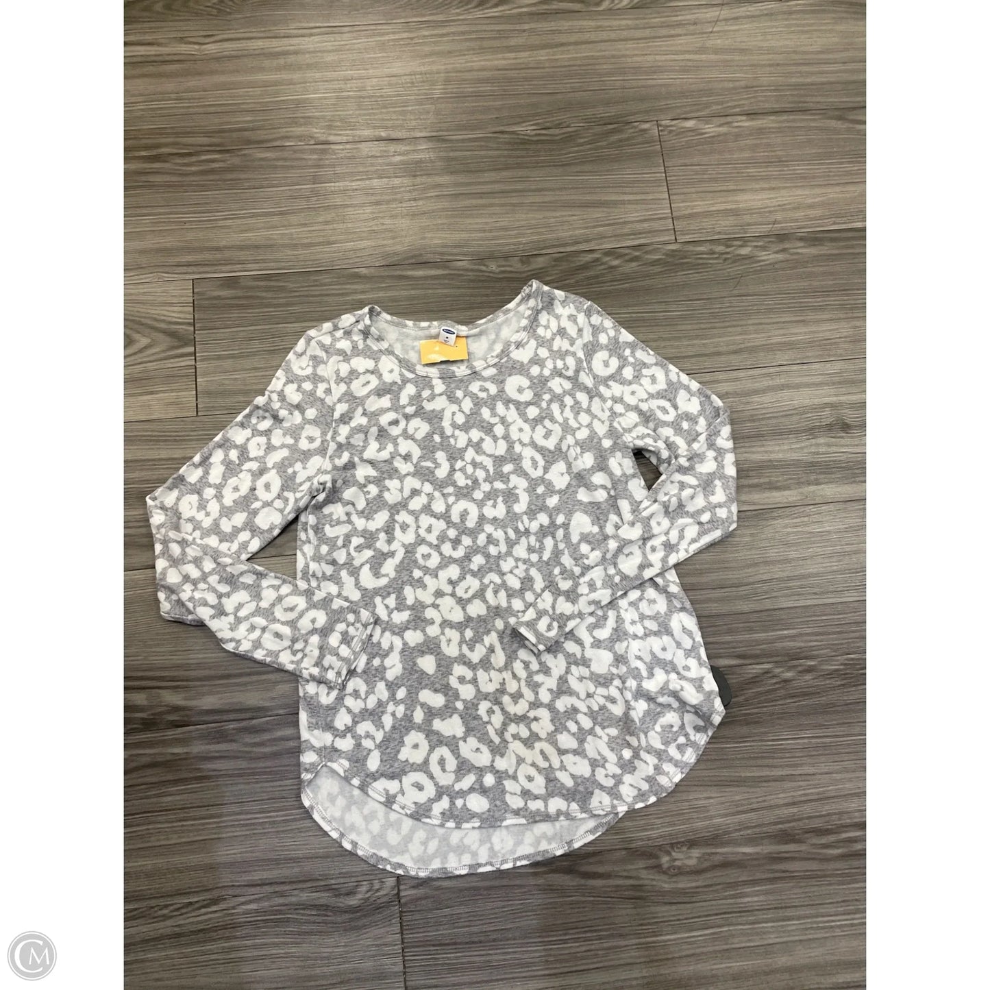 Top Long Sleeve By Old Navy In Animal Print, Size: M