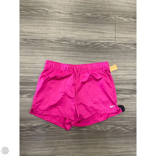 Athletic Shorts By Nike In Pink, Size: M