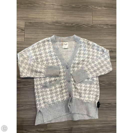 Cardigan By Abercrombie And Fitch In Grey, Size: S