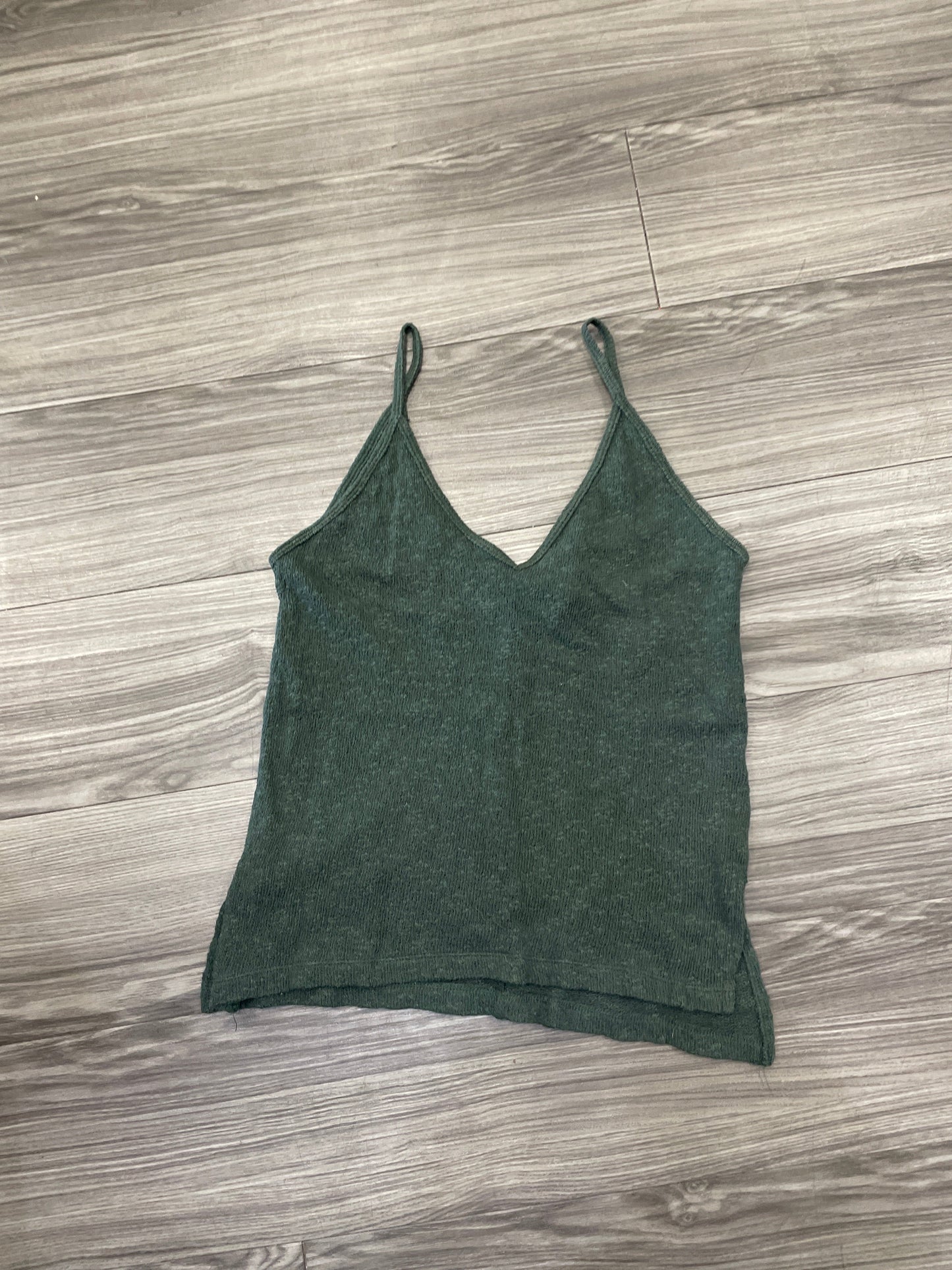 Tank Top By Forever 21 In Green, Size: S