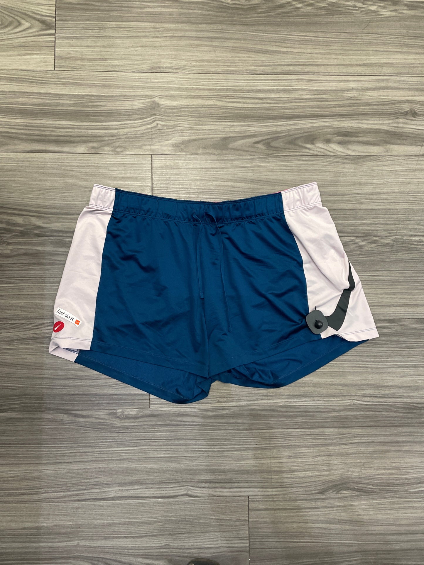 Athletic Shorts By Nike In Blue & Pink, Size: Xxl