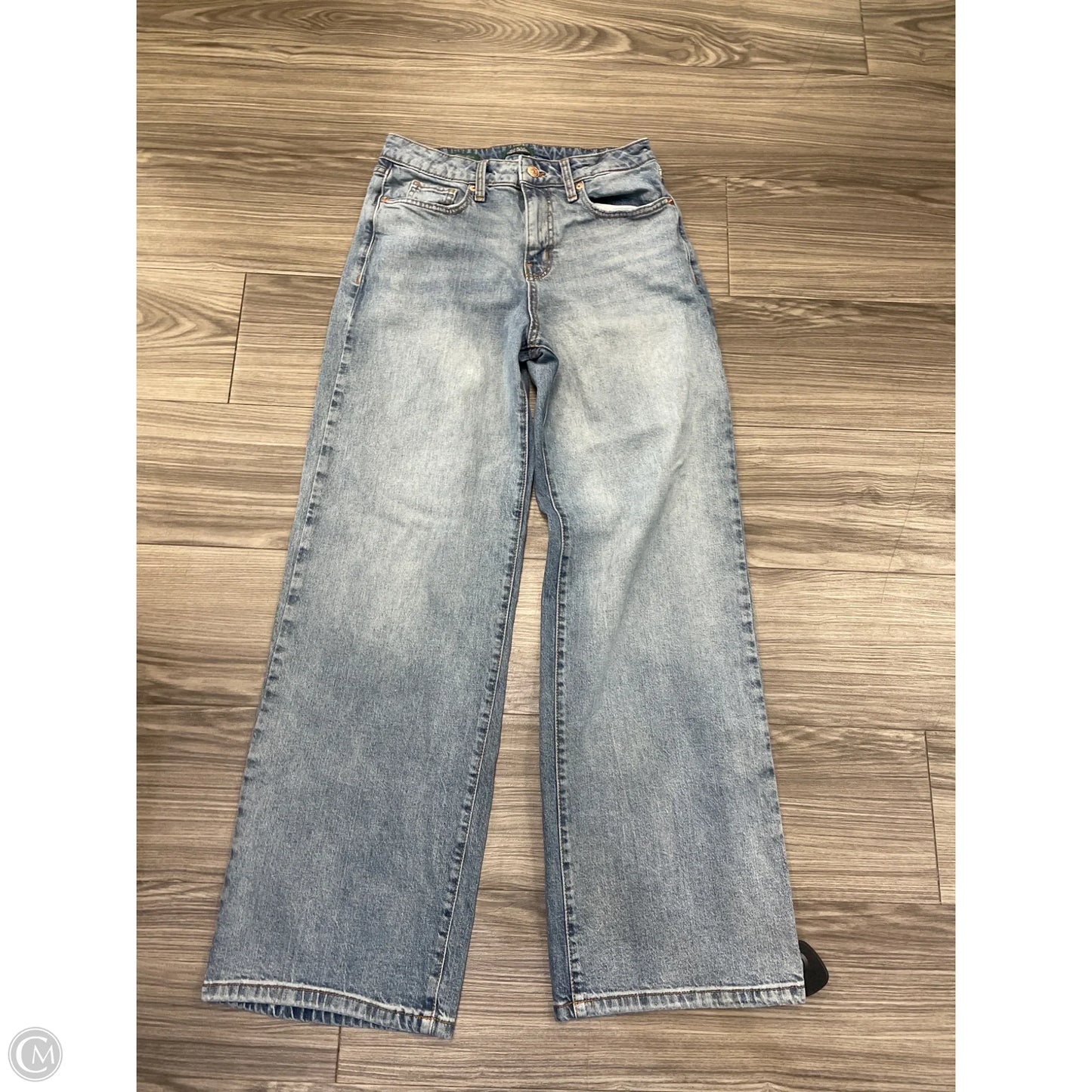 Jeans Wide Leg By Wild Fable In Blue Denim, Size: 4