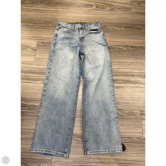Jeans Wide Leg By Wild Fable In Blue Denim, Size: 4