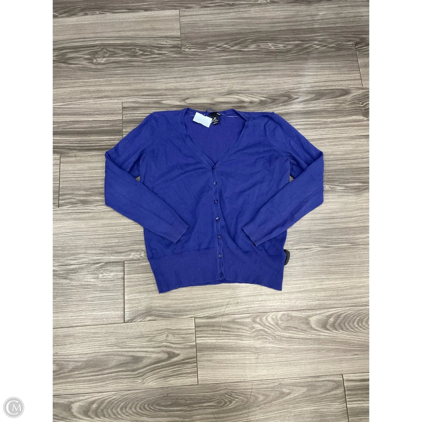 Sweater By H&m In Purple, Size: L