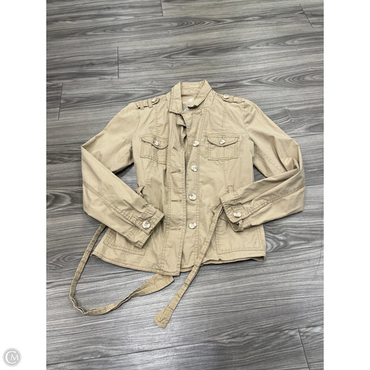 Jacket Other By Faded Glory In Tan, Size: M
