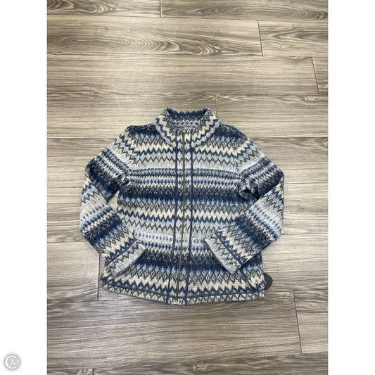 Jacket Other By J. Jill In Blue & Cream, Size: S