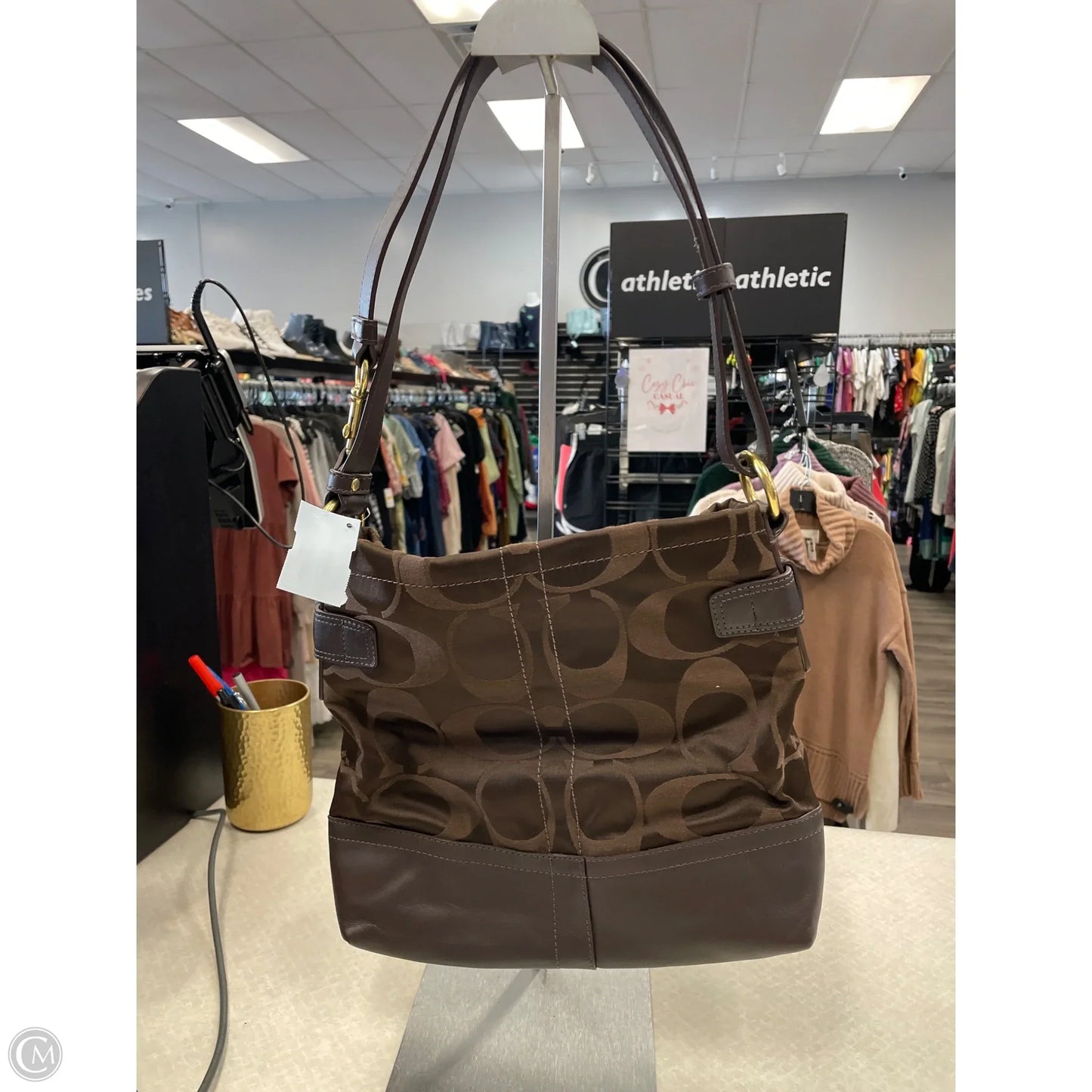 Handbag Designer By Coach, Size: Medium