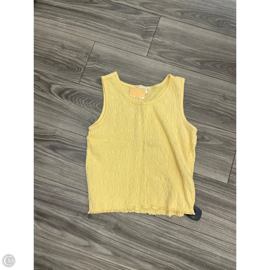 Tank Top By Christopher And Banks In Yellow, Size: L