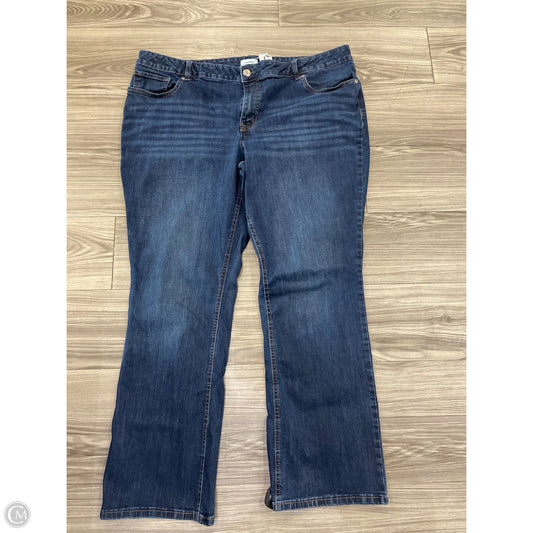 Jeans Straight By Maurices In Blue, Size: 24