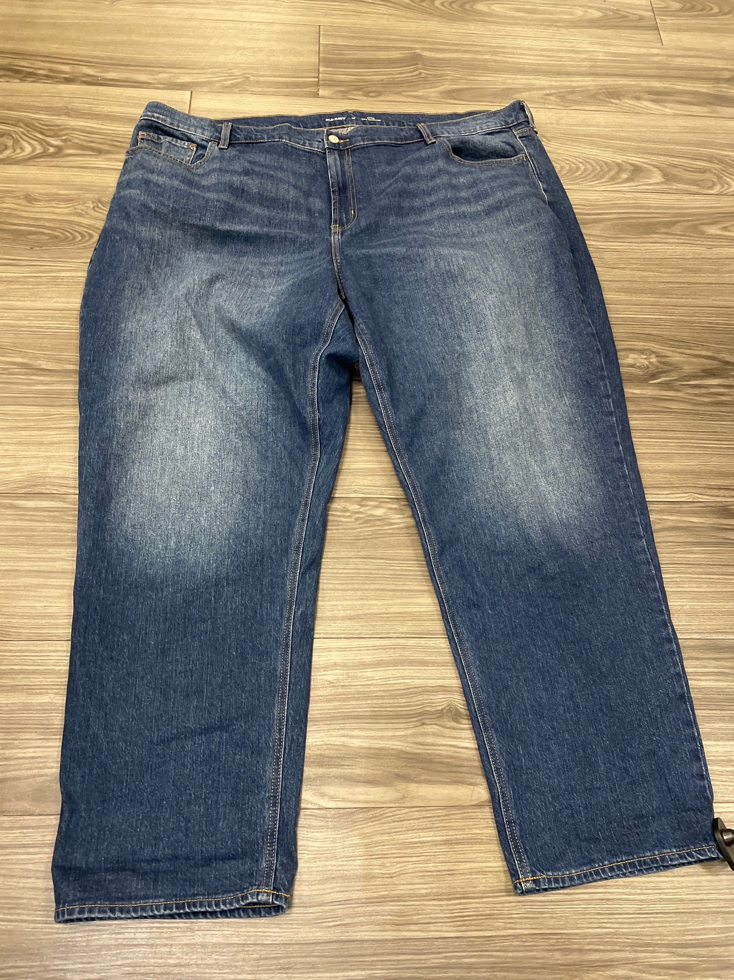Jeans Boyfriend By Old Navy In Blue, Size: 24