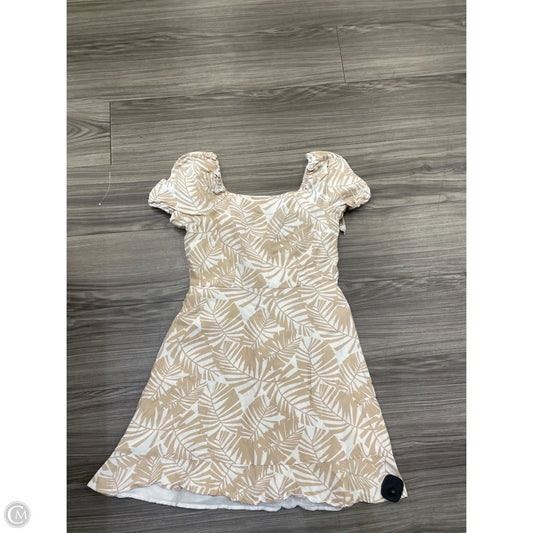 Dress Casual Short By Loft In Tan, Size: 0