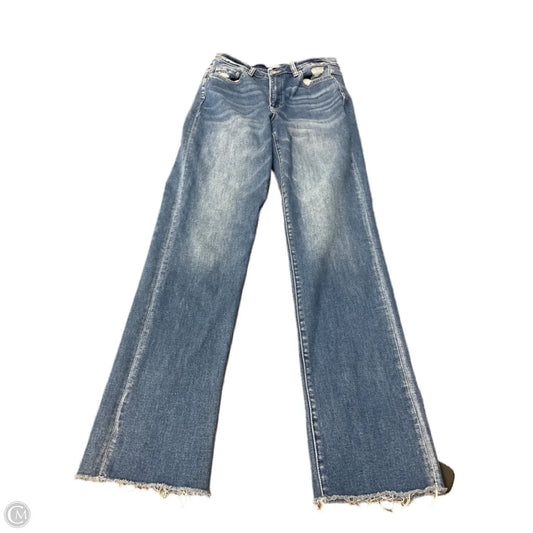 Jeans Straight By Zenana Outfitters In Blue, Size: 8