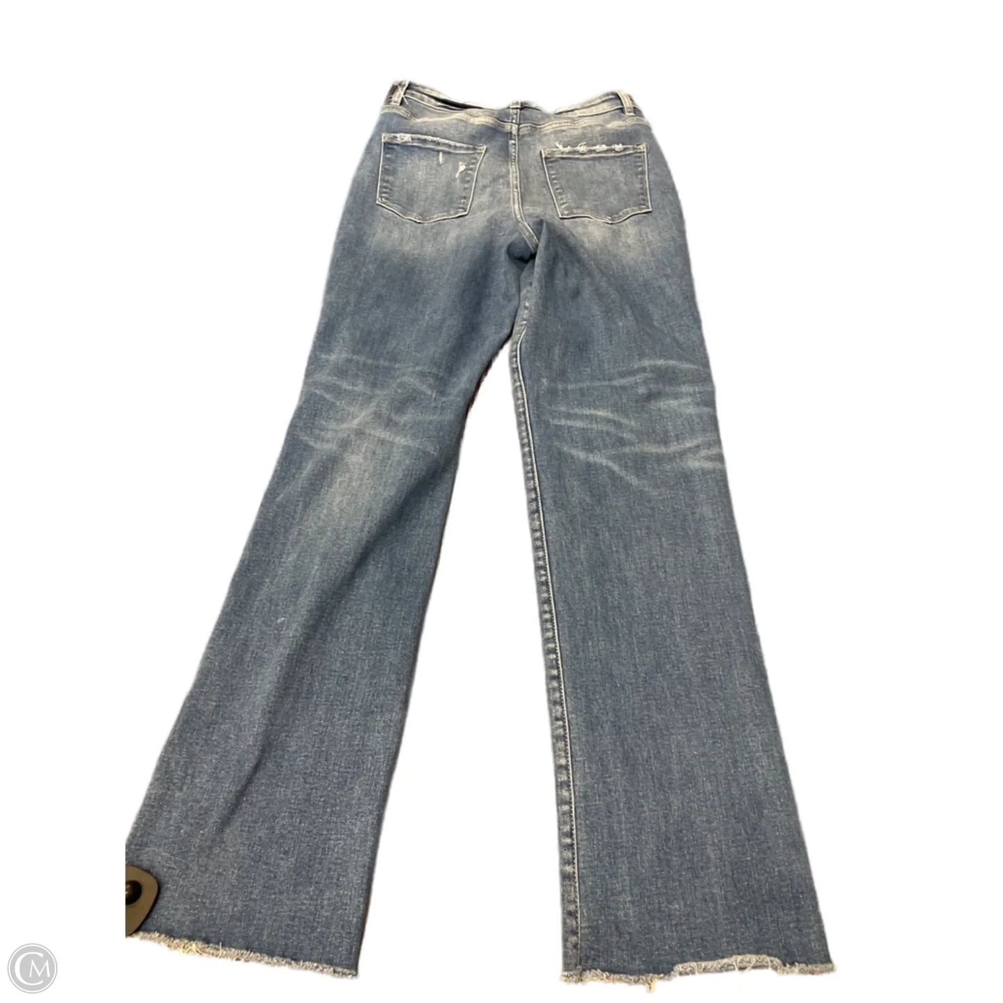 Jeans Straight By Zenana Outfitters In Blue, Size: 8