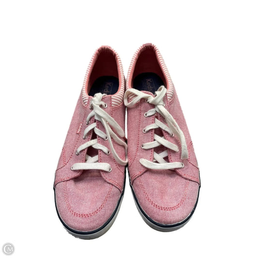 Shoes Flats By Keds In Red, Size: 10