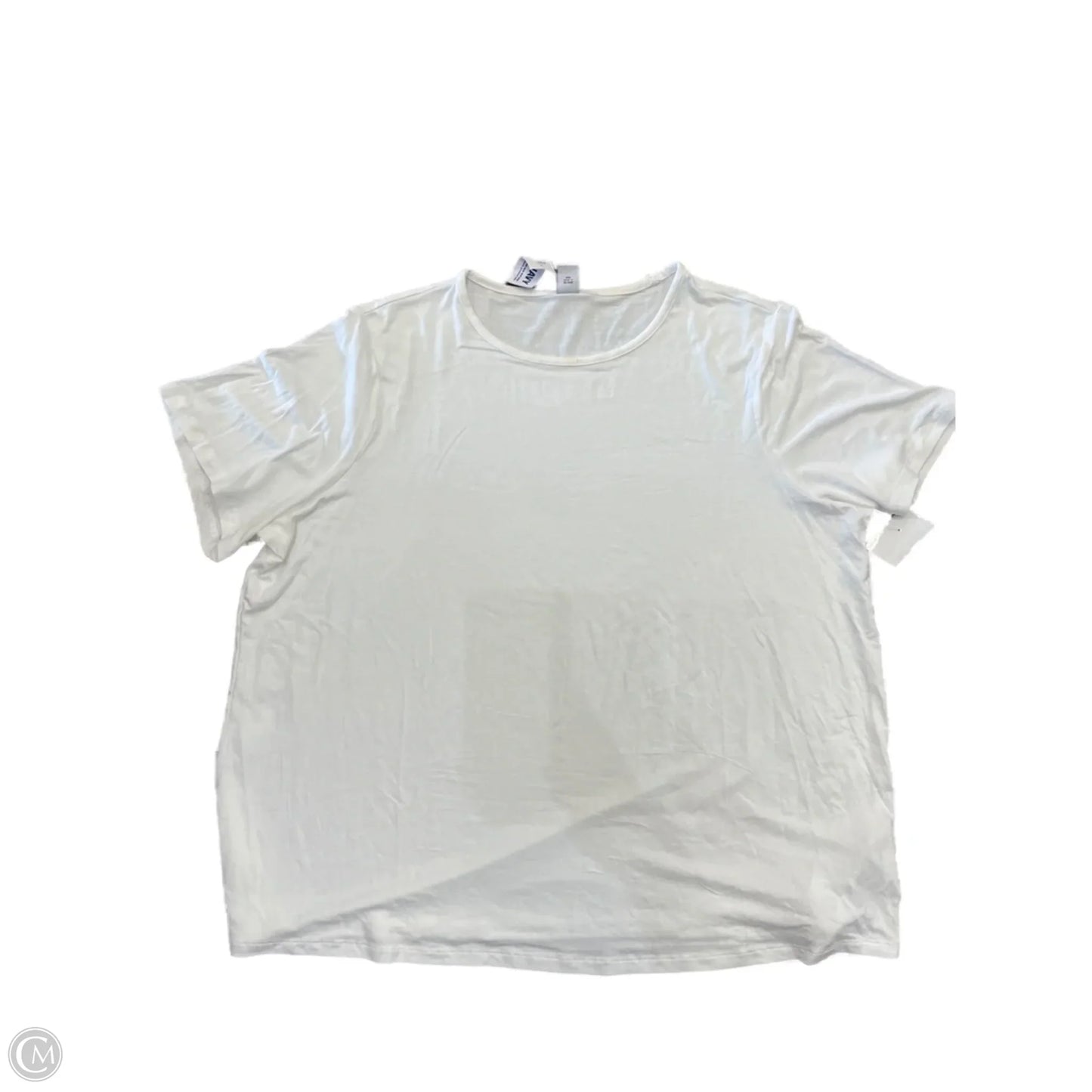 Top Short Sleeve By Old Navy In White, Size: Xl