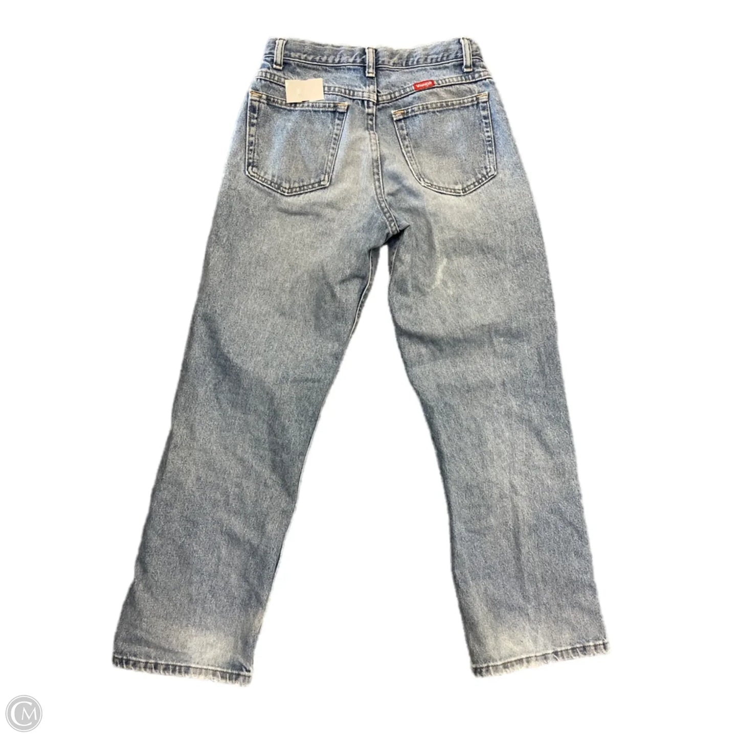 Jeans Boyfriend By Wrangler In Blue Denim, Size: 4