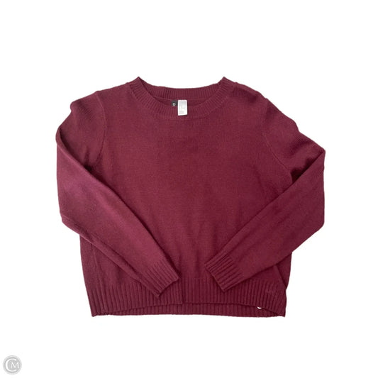 Sweater By H&m In Maroon, Size: M