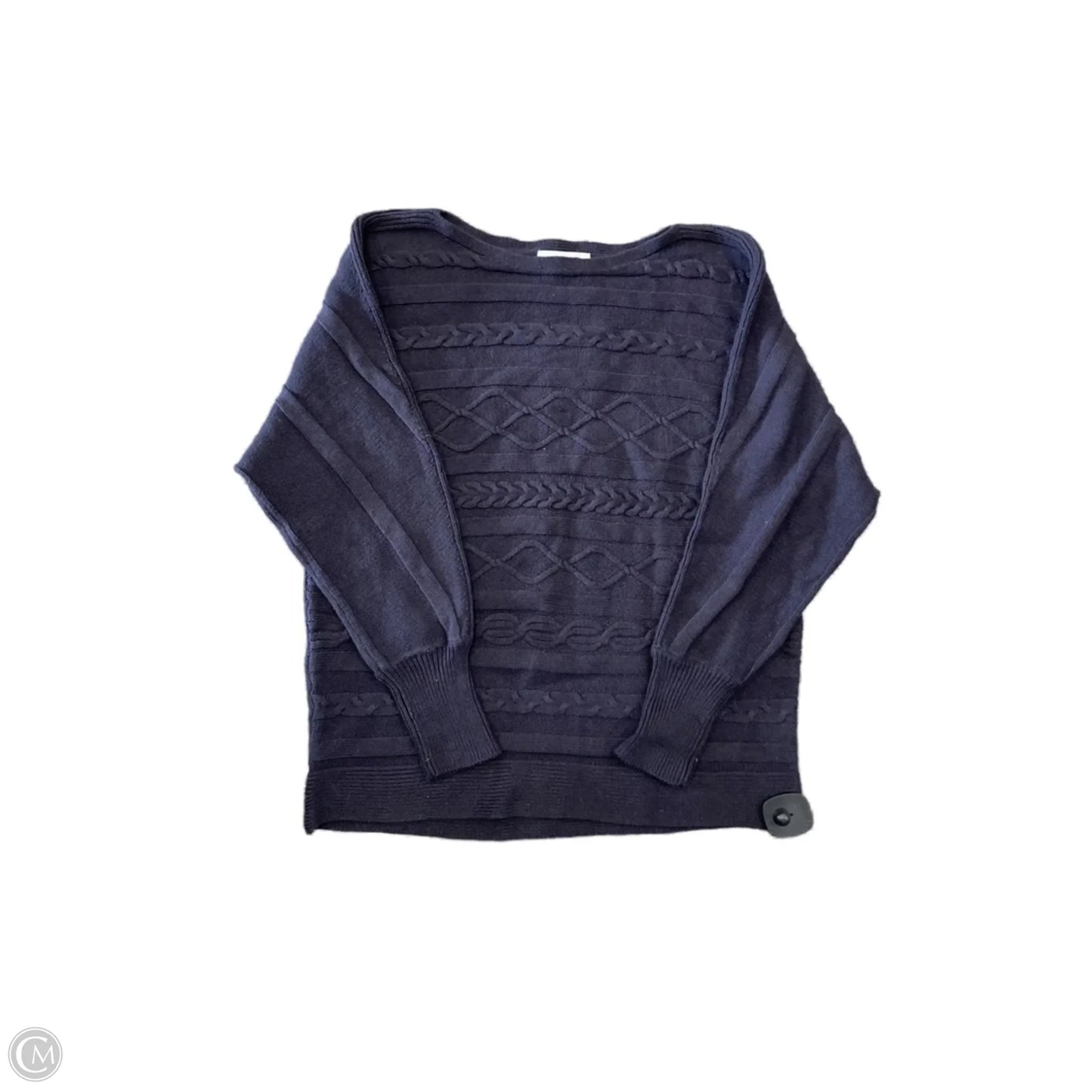 Sweater By Liz Claiborne In Black, Size: L