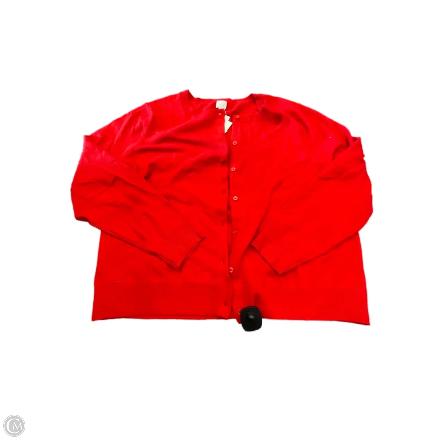 Cardigan By A New Day In Red, Size: Xxl