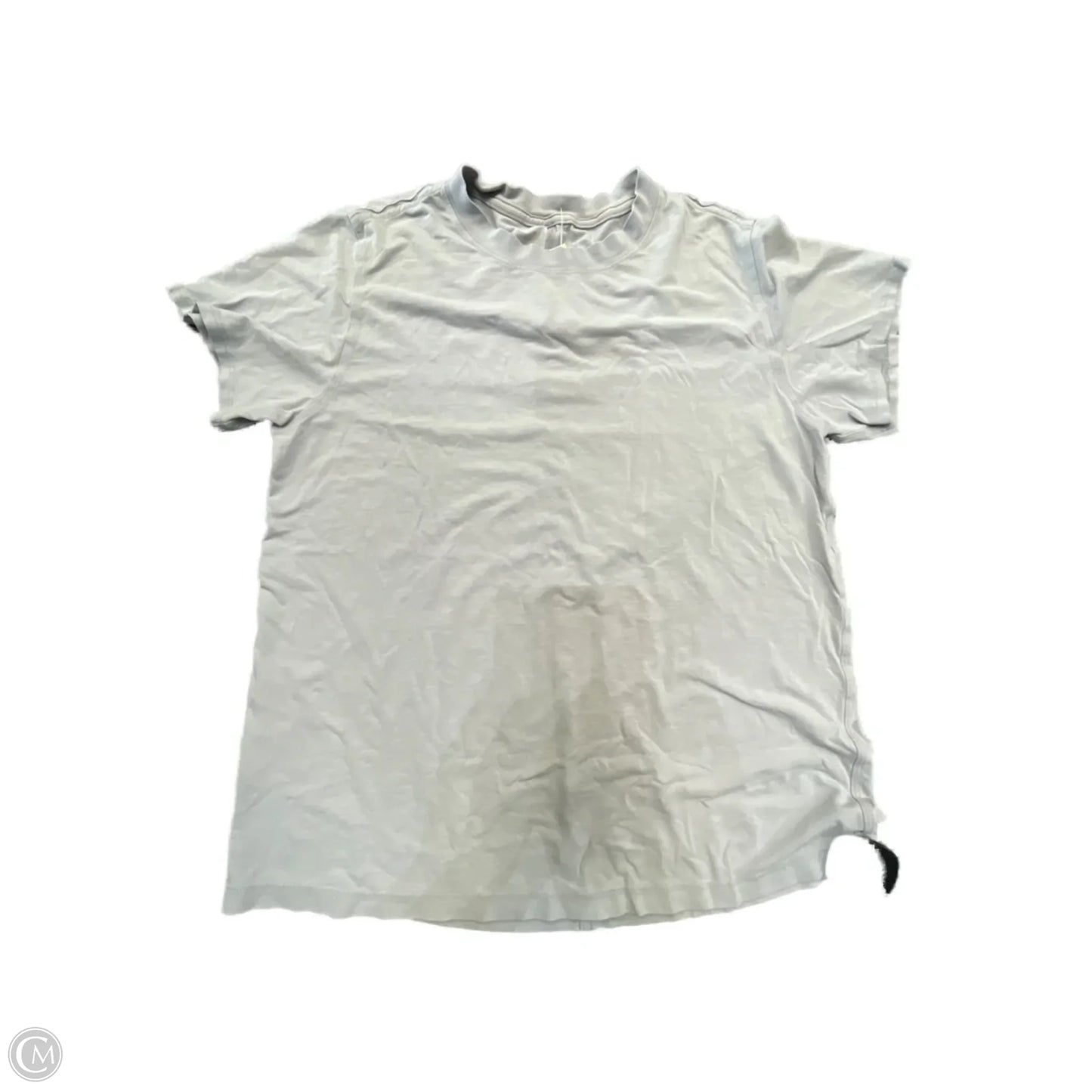 Top Short Sleeve By Lululemon In Purple, Size: S