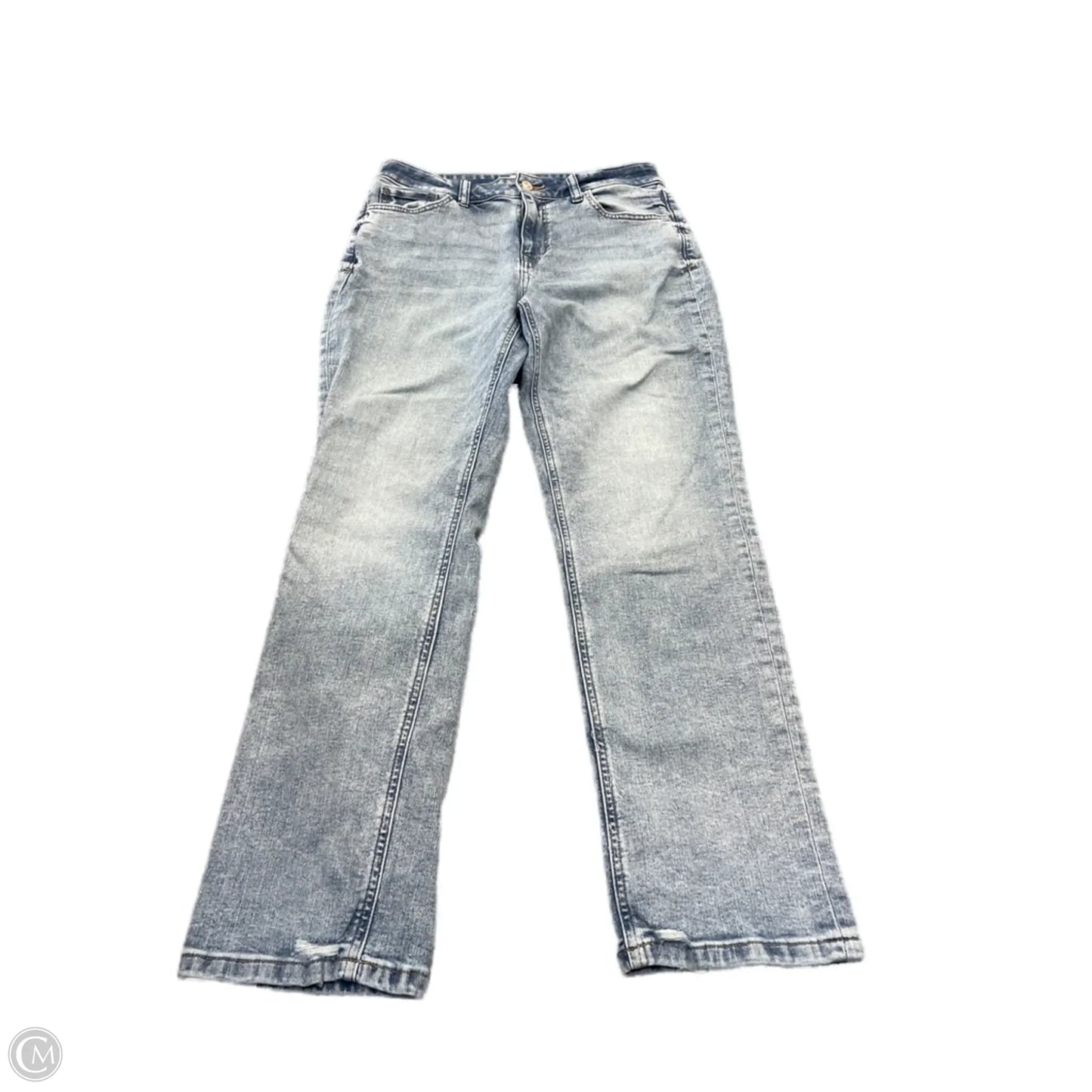 Jeans Straight By Maurices In Blue Denim, Size: 10