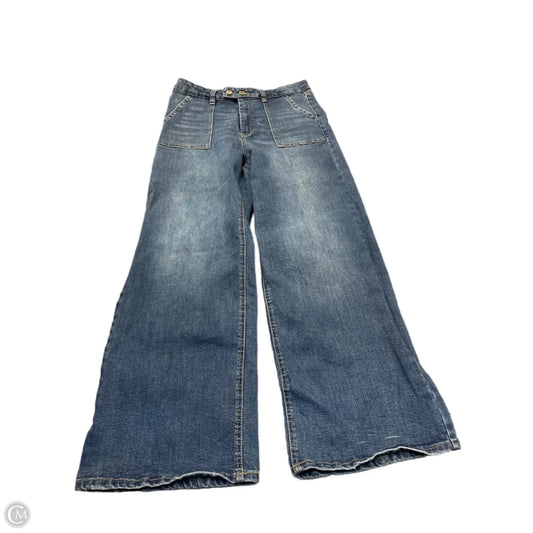 Jeans Wide Leg By Cmc In Blue Denim, Size: 10