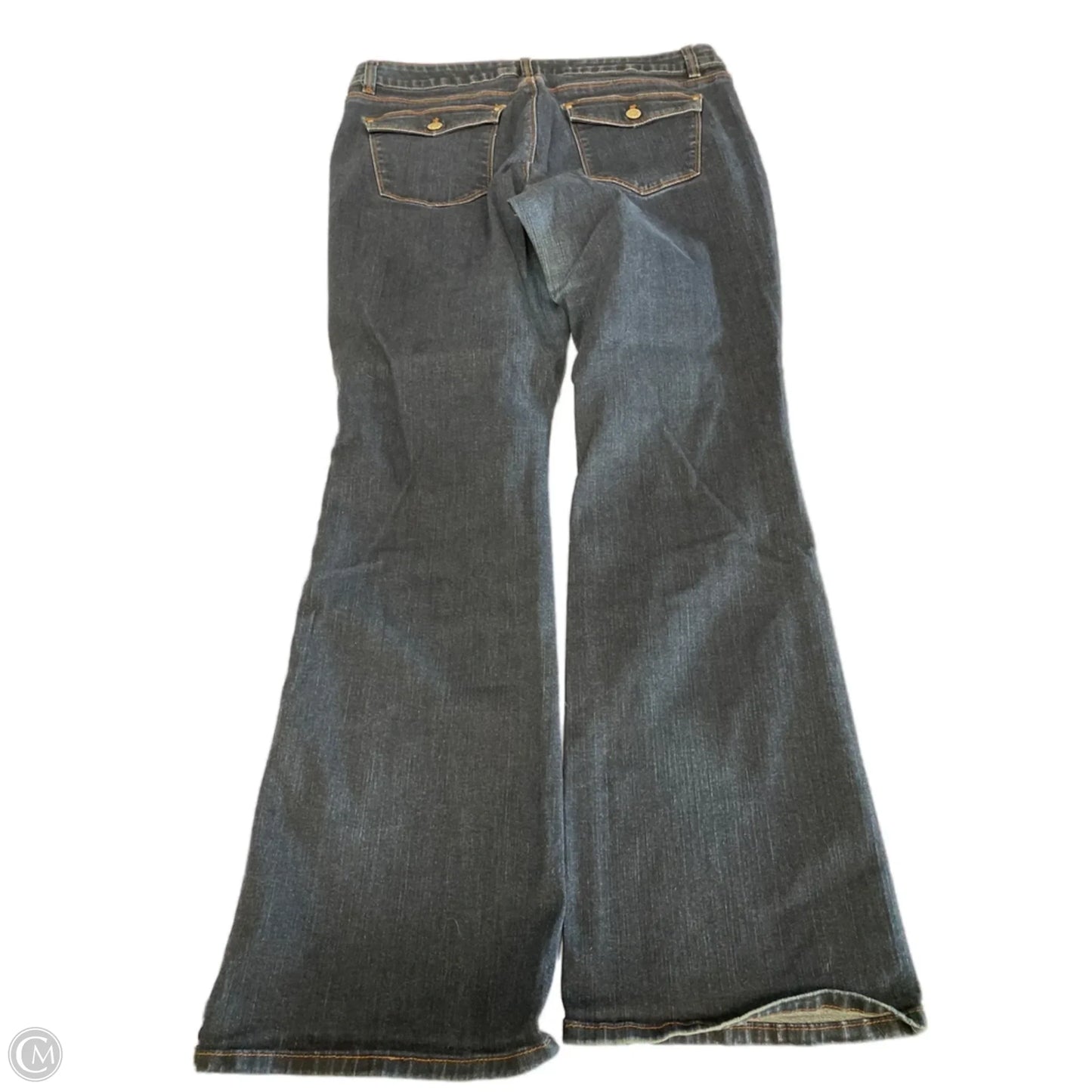 Jeans Flared By White House Black Market In Blue Denim, Size: 14