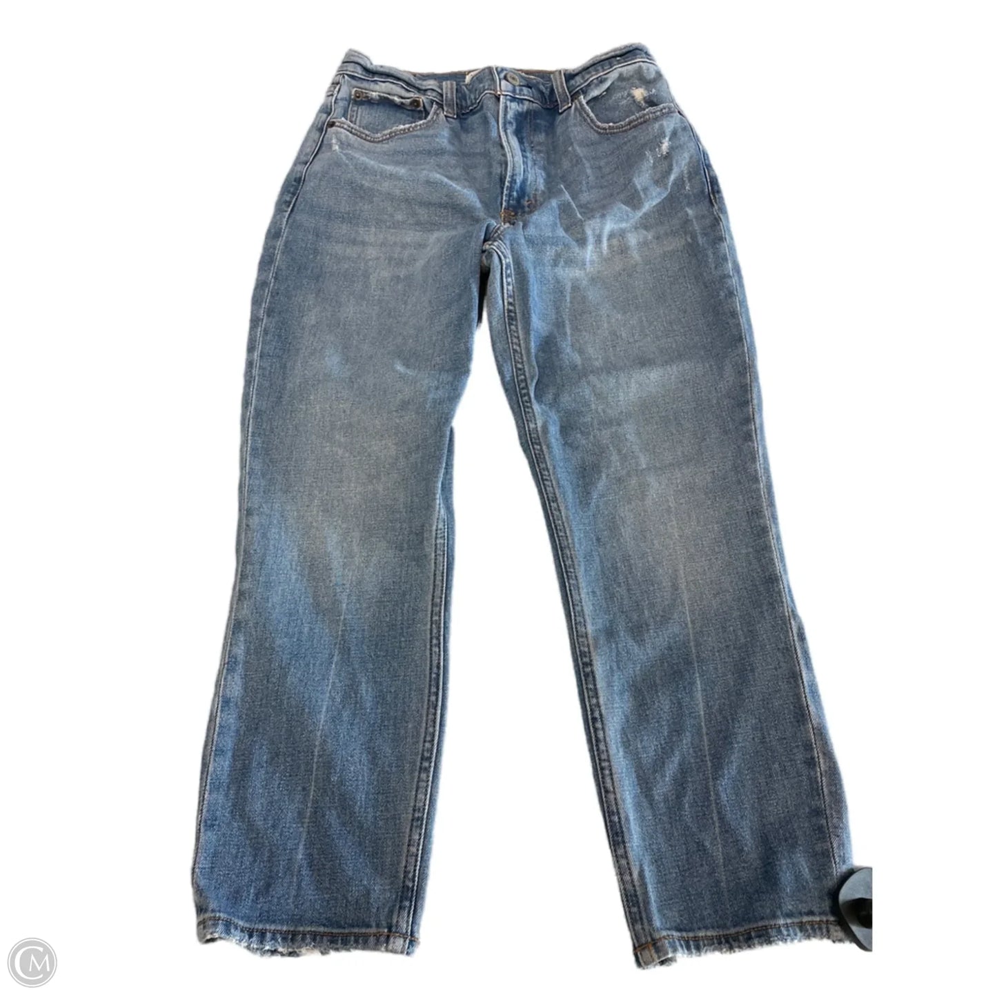 Jeans Boyfriend By Abercrombie And Fitch In Blue Denim, Size: 6